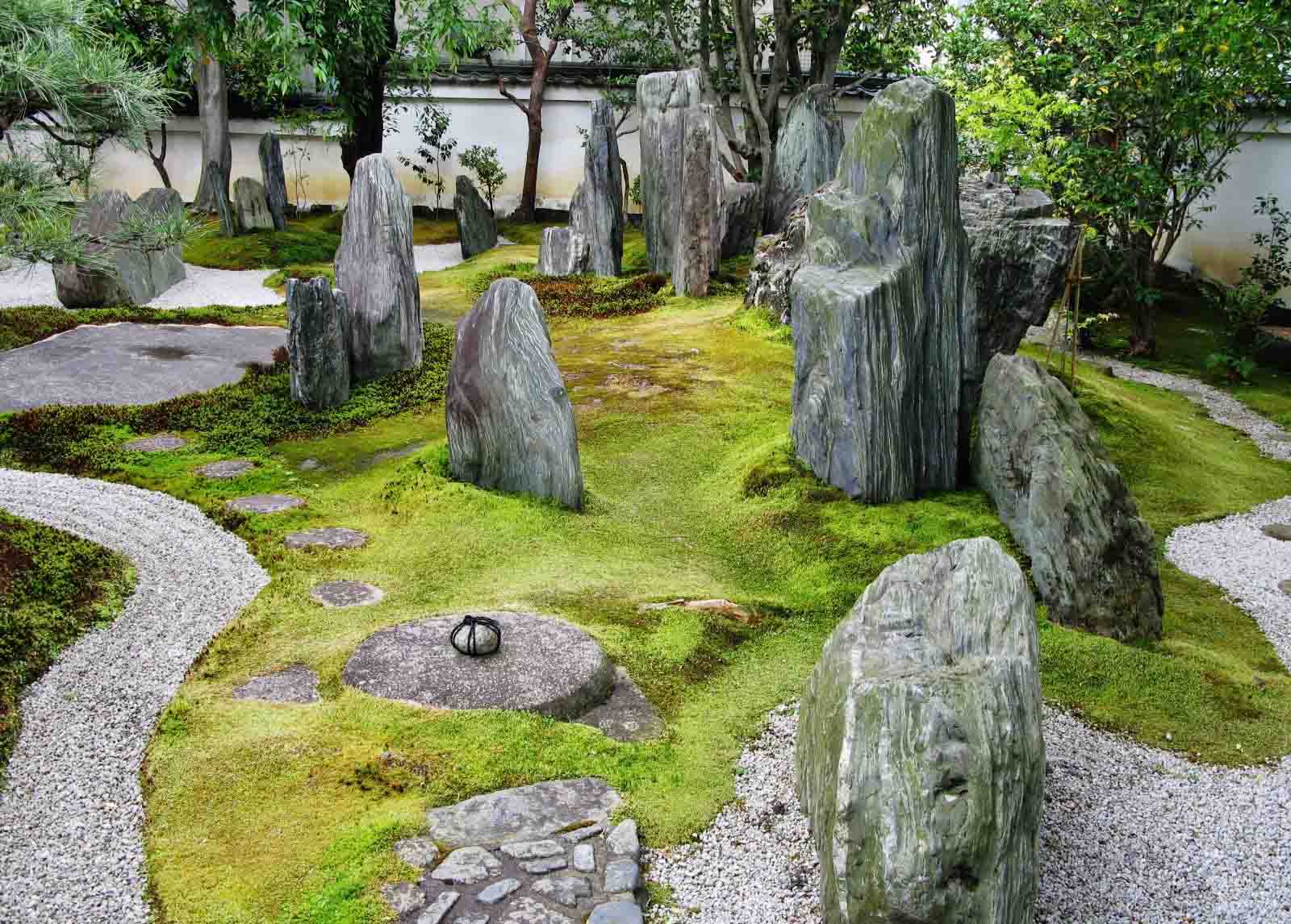 Сад из камней в Японии