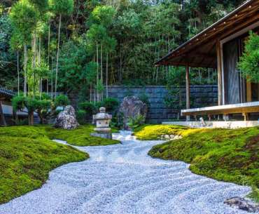 Японский сад своими руками на большом участке.